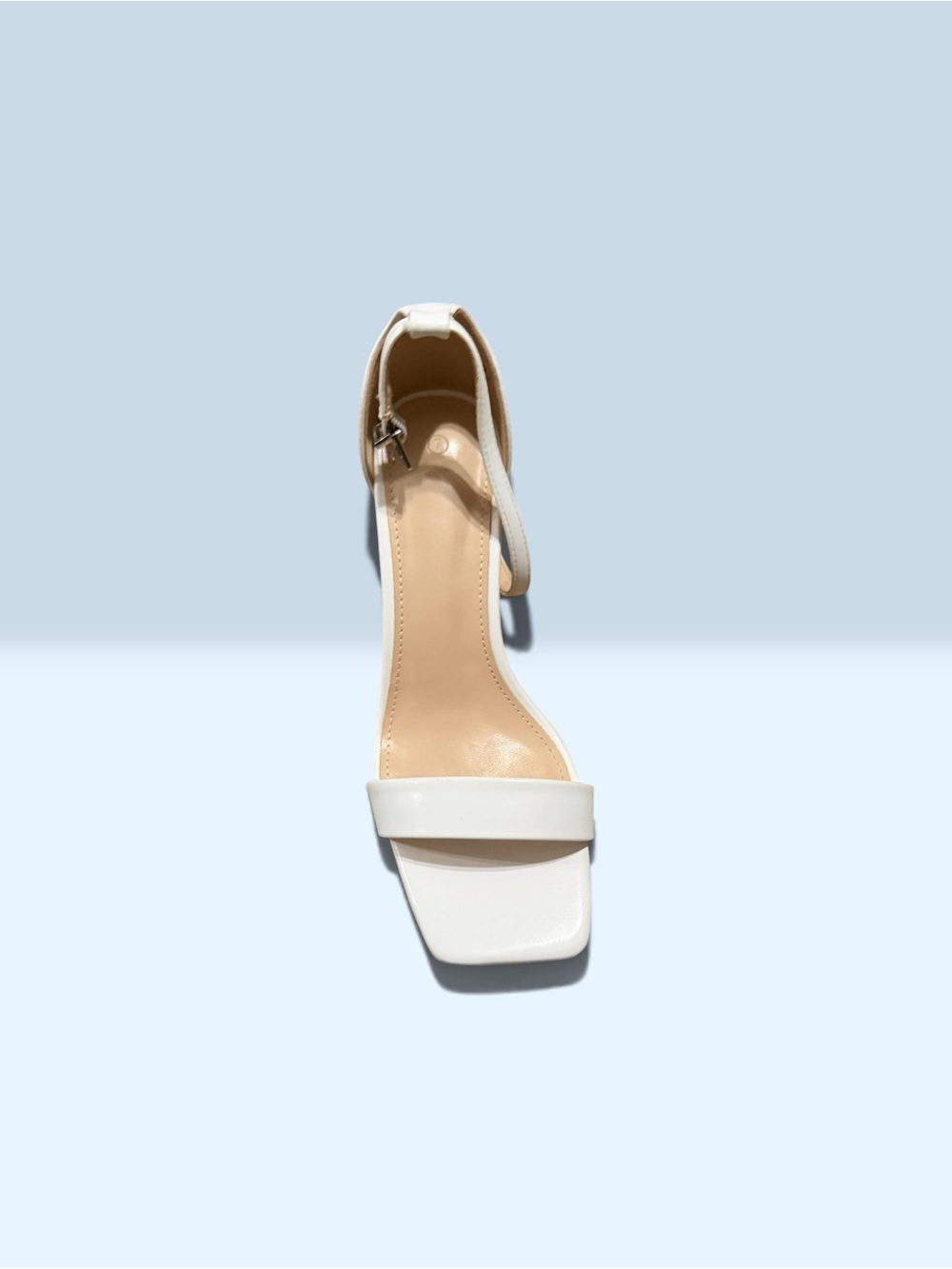 Women’s White Ankle-Strap Sandal